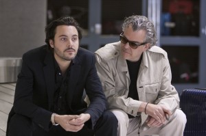 Danny Huston and Jack Huston